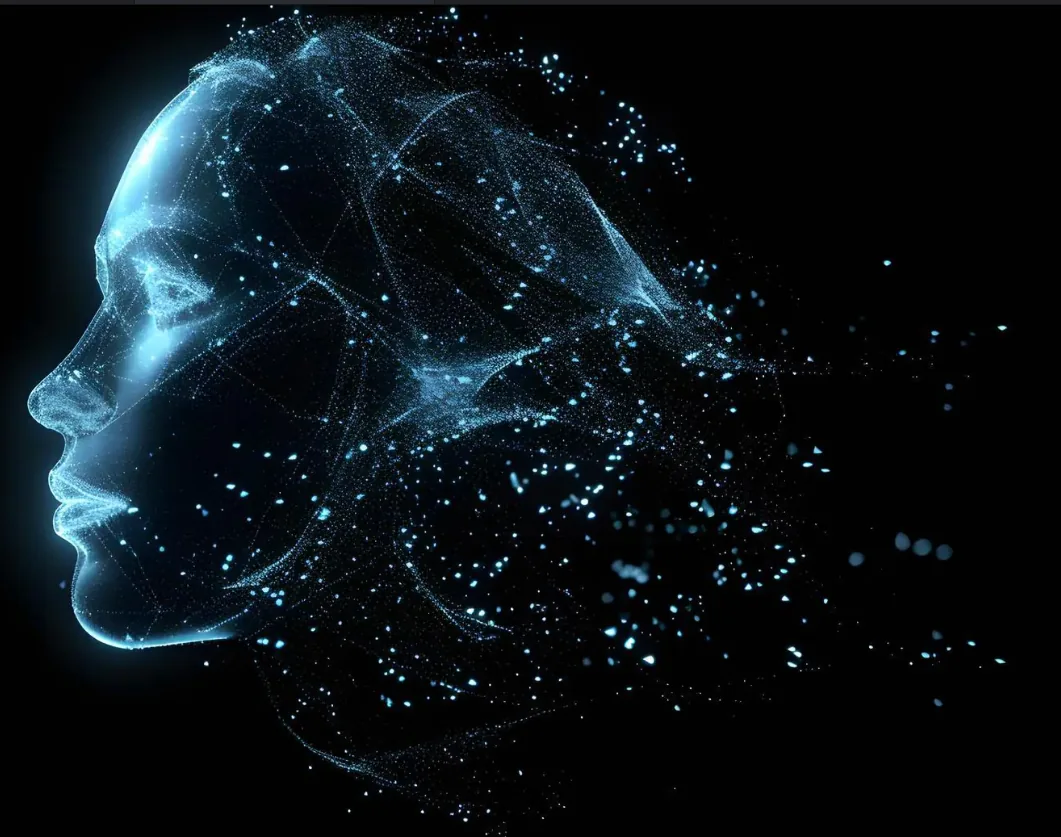 Holografická AI hlava — Fondèra Neurónové centrum